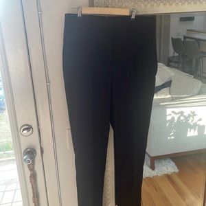 ASOS DESIGN Tall slim skin cigarette trouser in black. US Size 12. Tall.
